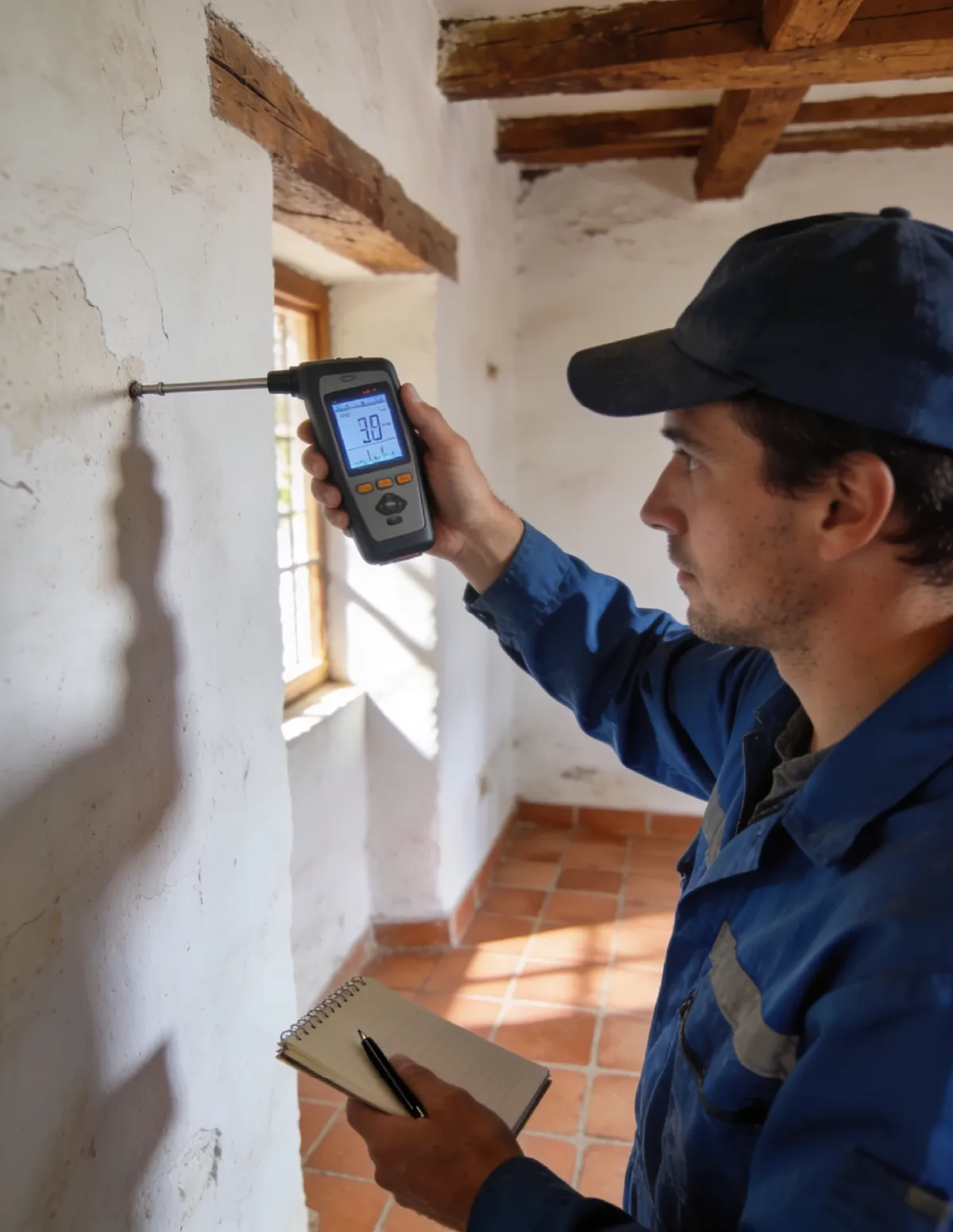 Revisión técnica de humedades en una vivienda de Azua